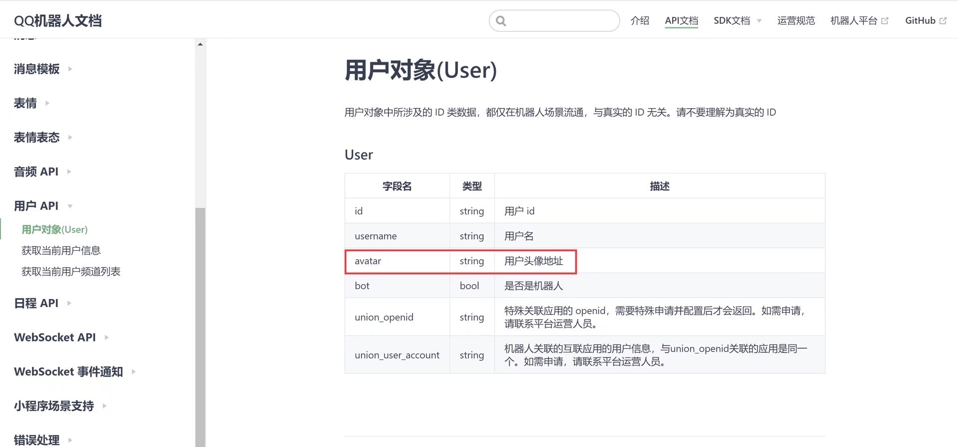 用户频道头像